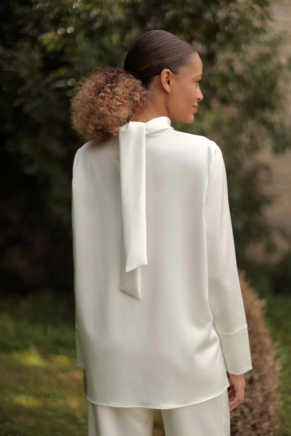 Blouse Claire satin - Image 2