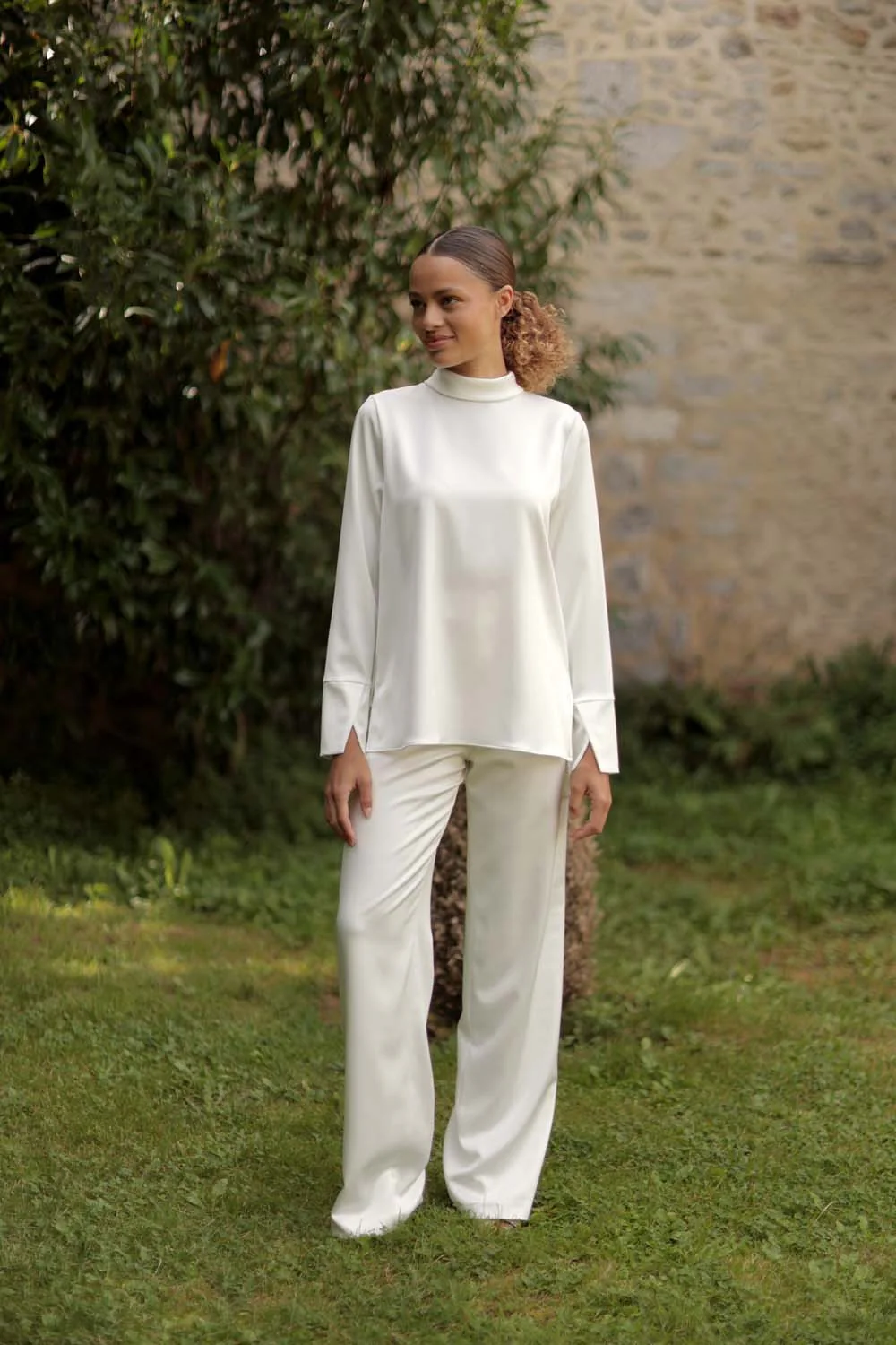 Blouse Claire satin - Image 5