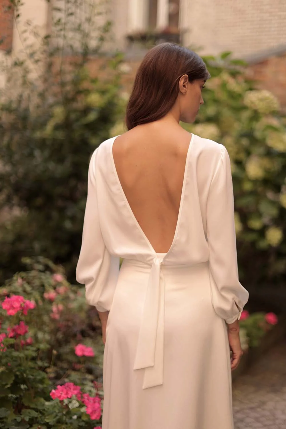 Blouse Iris blanche - Image 2