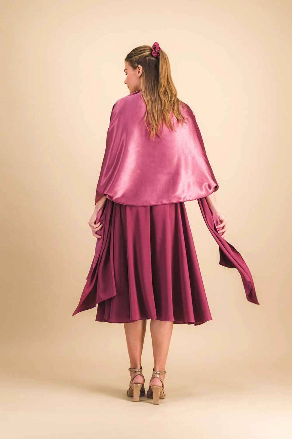 Étole Siana purple - Image 3