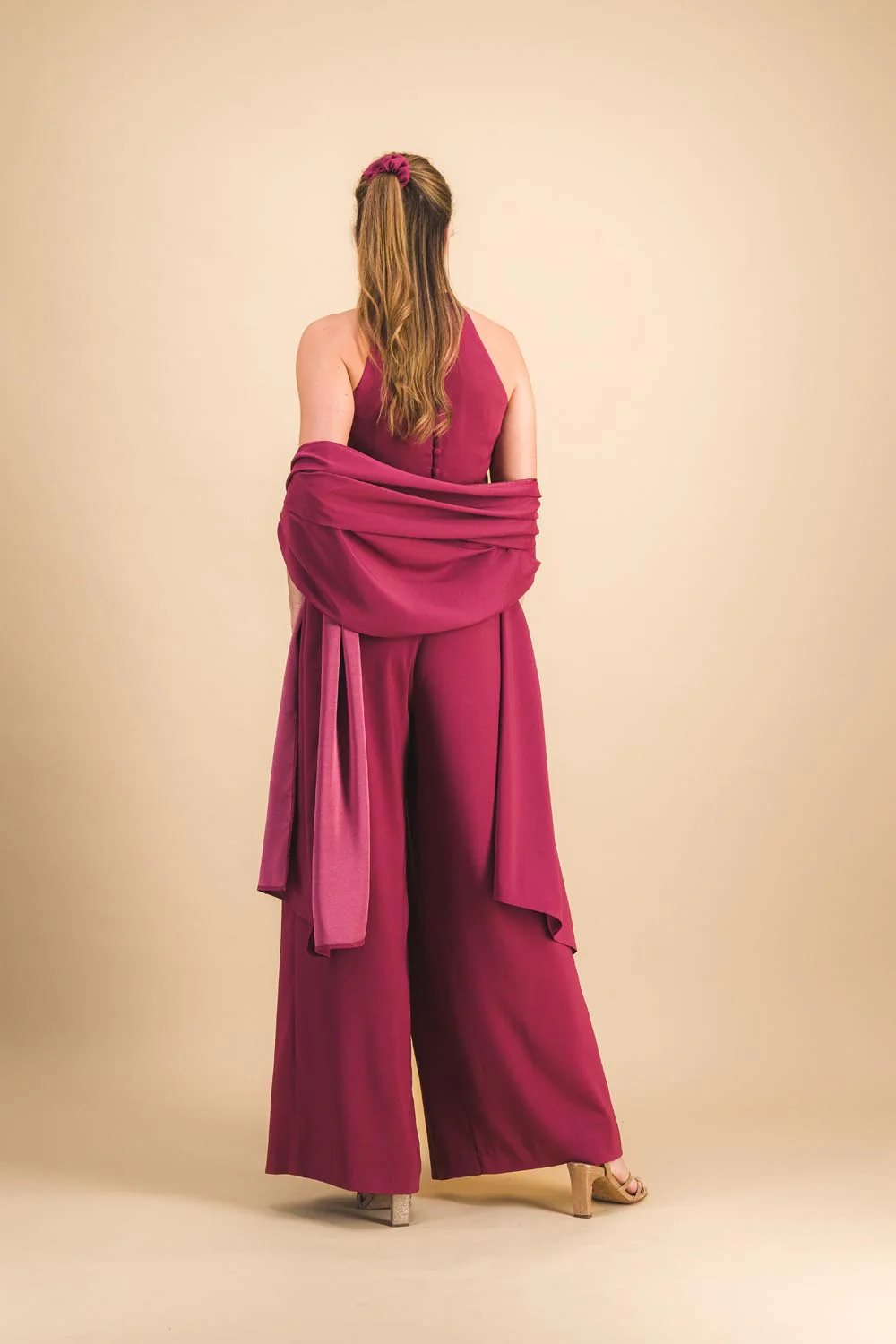 Étole Siana purple - Image 4