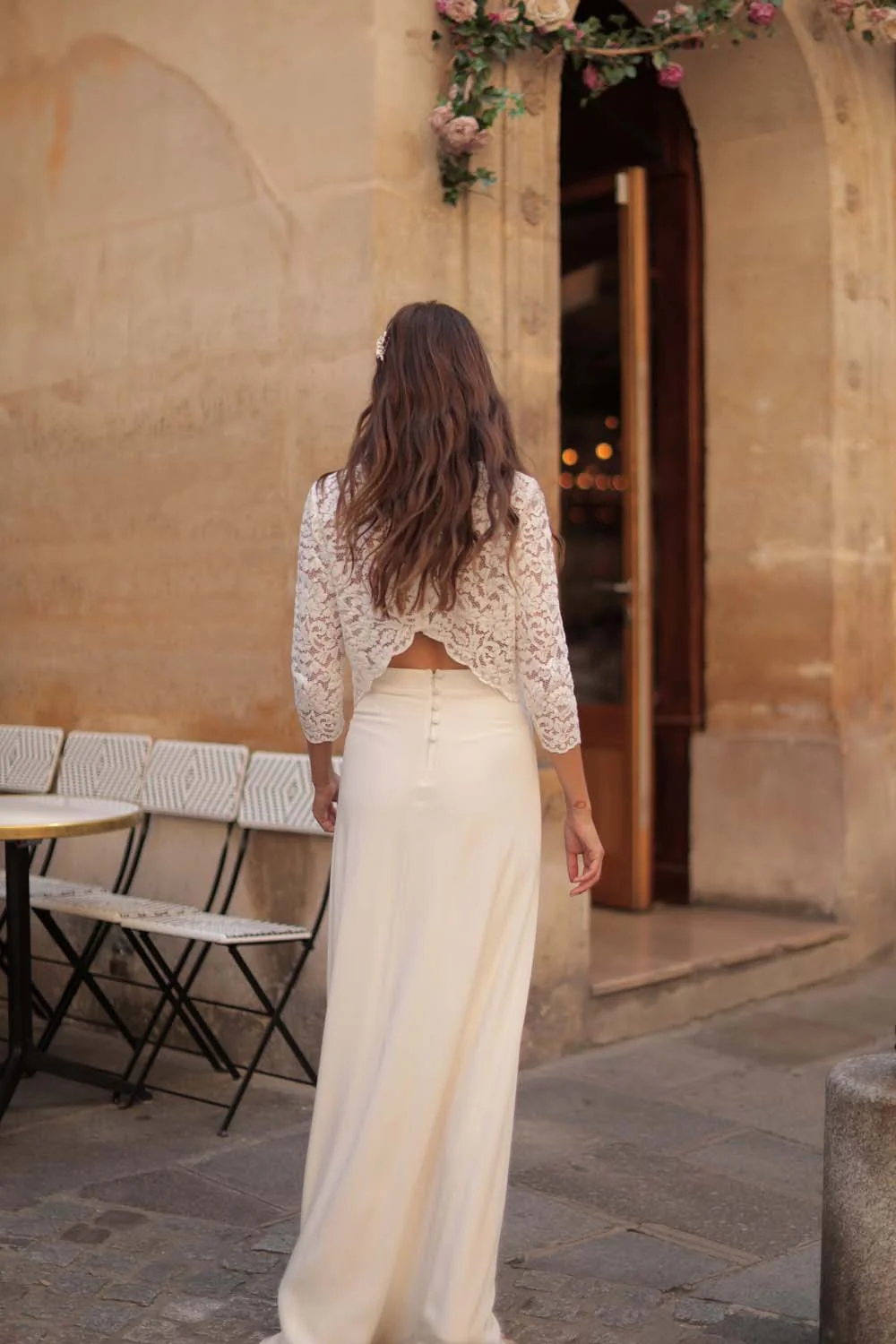 Jupe Blandine blanche - Image 2