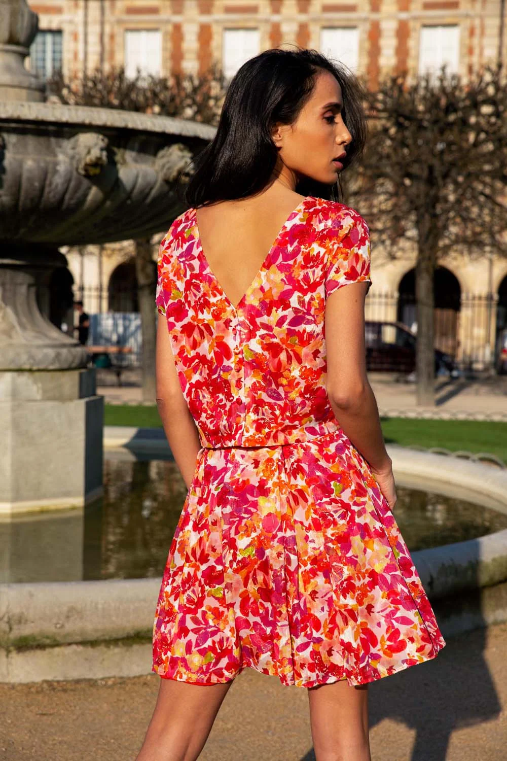 Jupe Pauline print exotique - Image 3