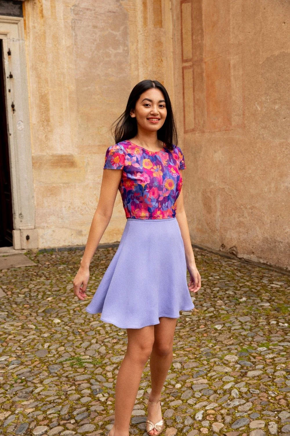 Jupe Tina lilas - Image 4