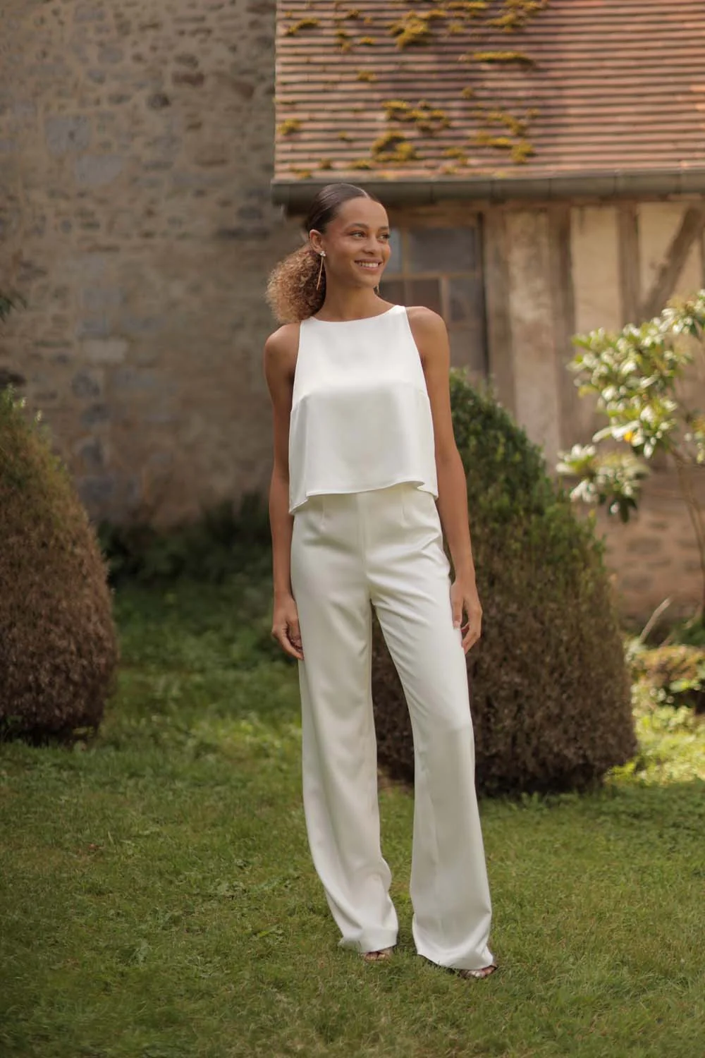 Pantalon Roxane satin - Image 4