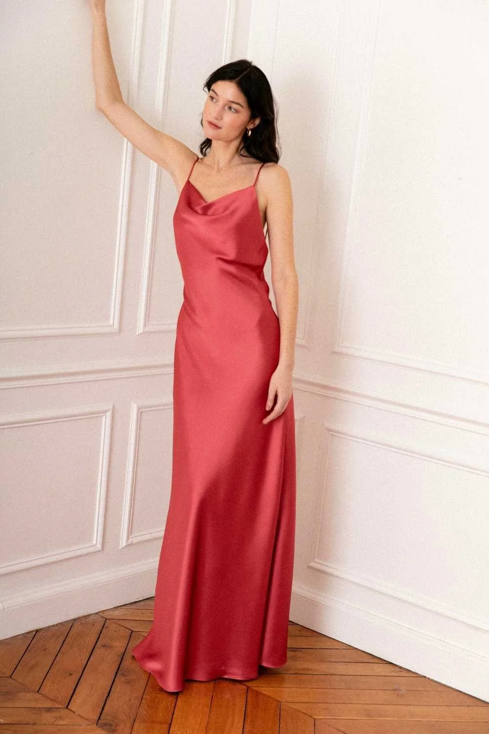 Robe Agnetha framboise - Image 4