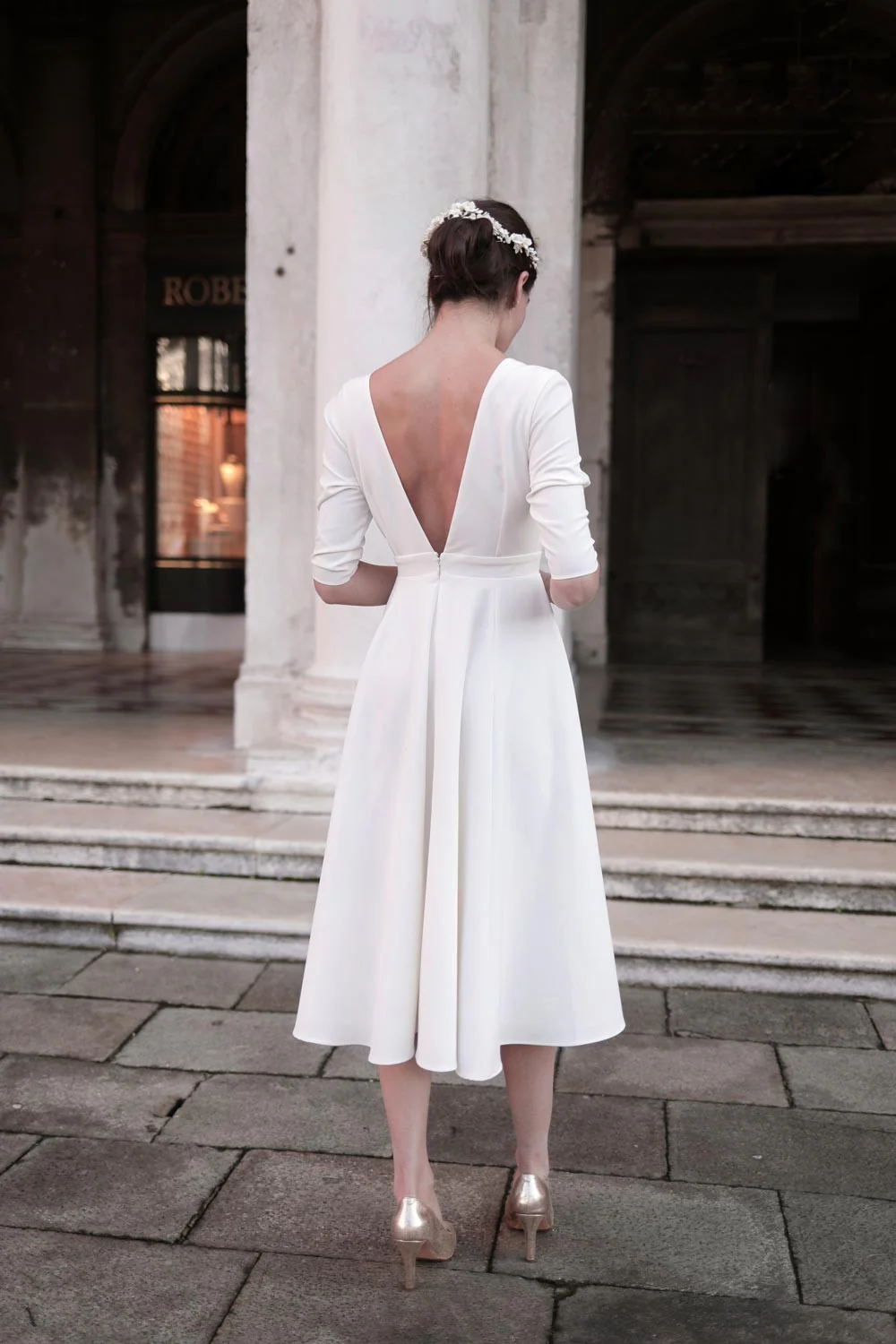 Robe Lauren blanche - Image 3