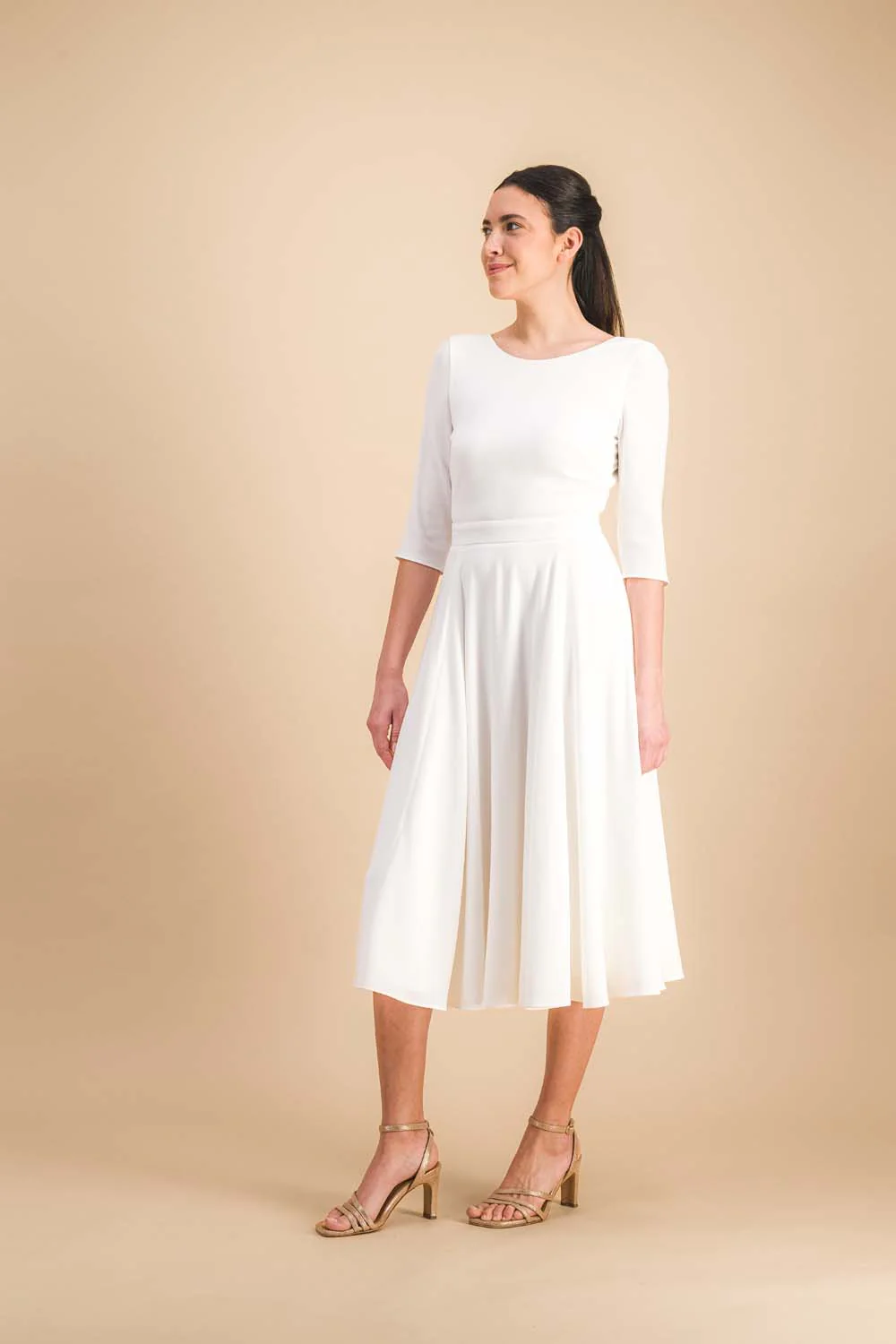 Robe Loriane blanche - Image 2