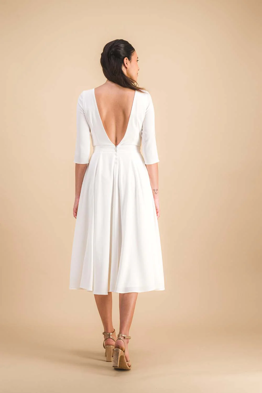 Robe Loriane blanche - Image 3