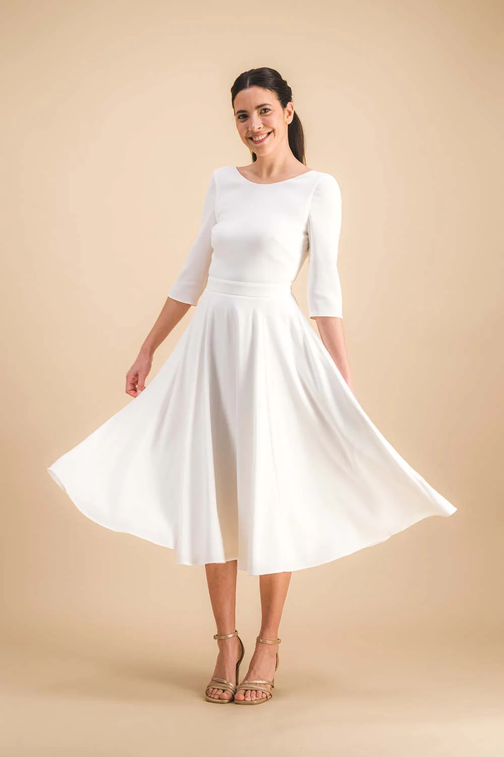 Robe Loriane blanche - Image 4