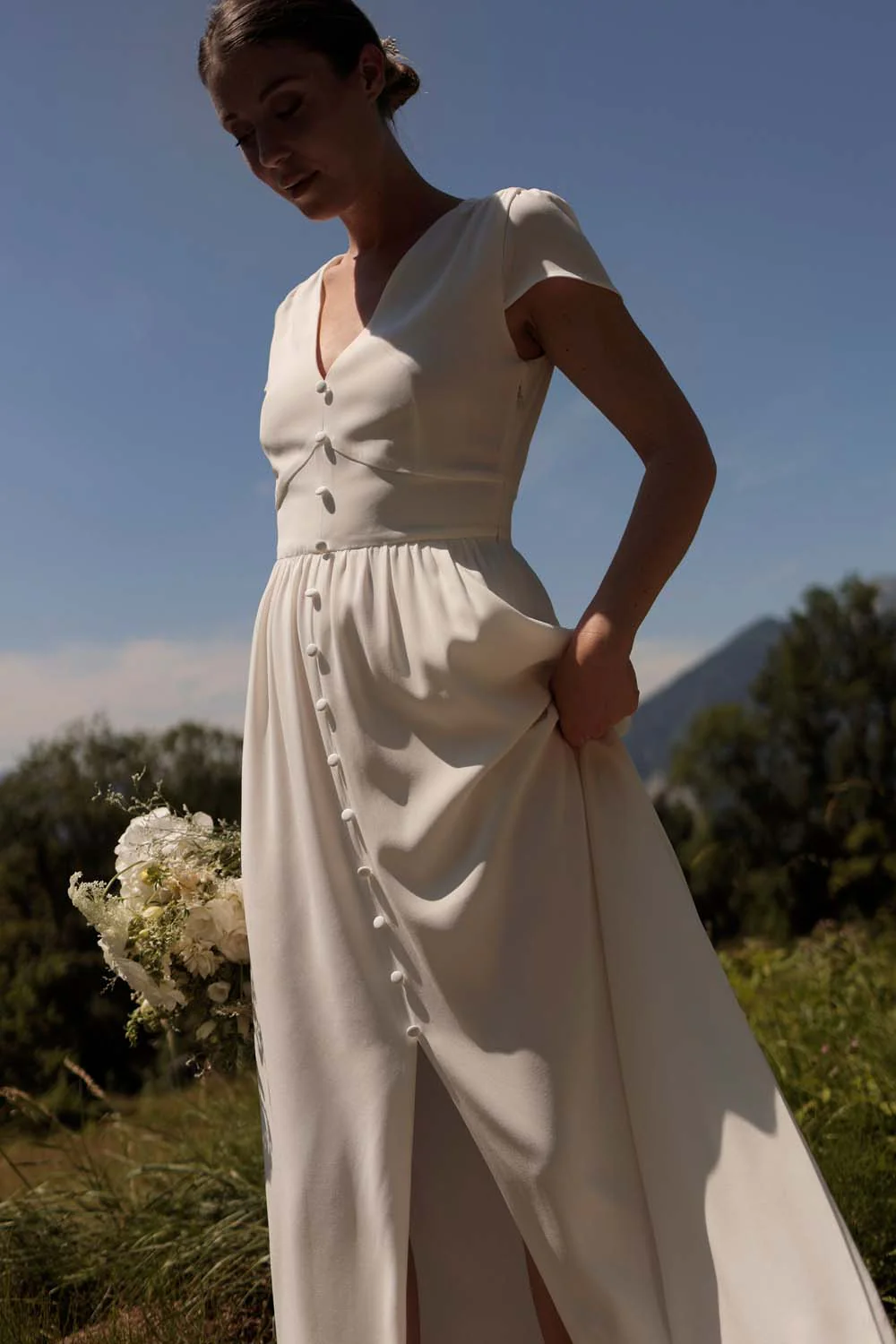 Robe Manon blanche - 2025