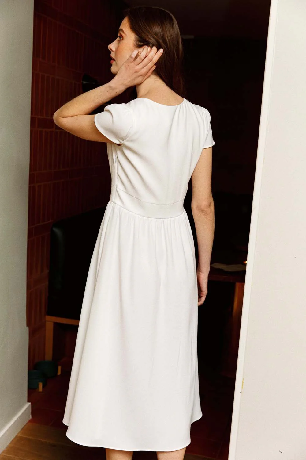 Robe Marion blanche - Image 2
