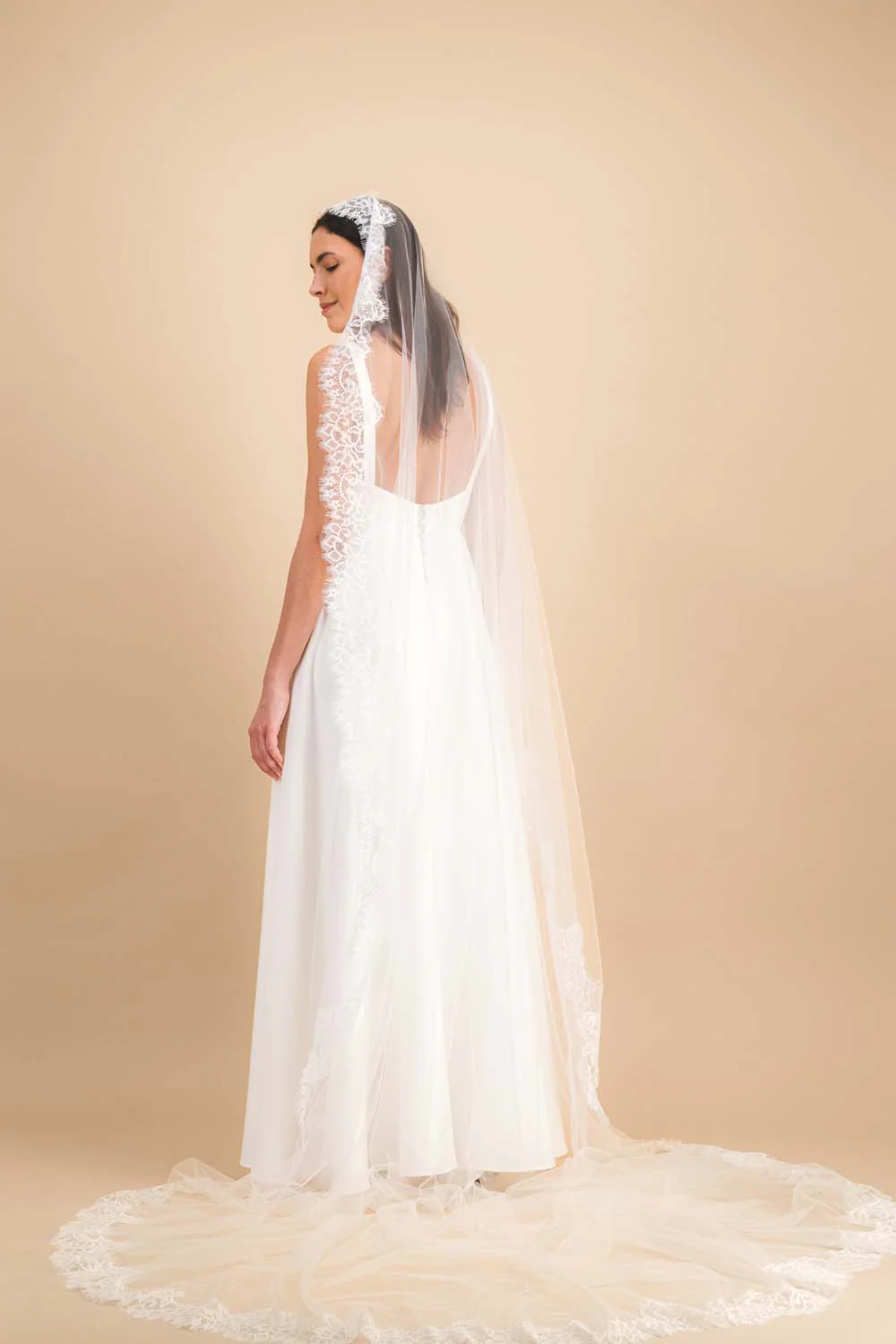 Voile long mantille - Image 5
